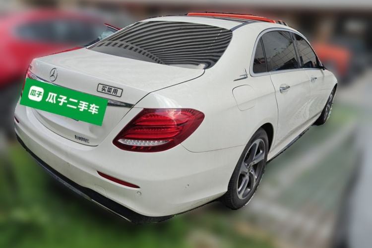 Used Mercedes-Benz E-Class 2018 E 300 L Sporty and Stylish Model Rear Right 45 Deg