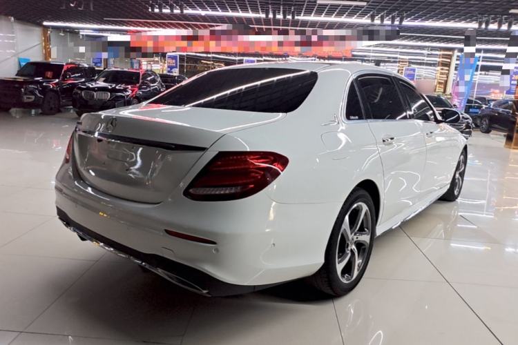 Used Mercedes-Benz E-Class 2018 E 300 L Sporty and Stylish Model Rear Right 45 Deg