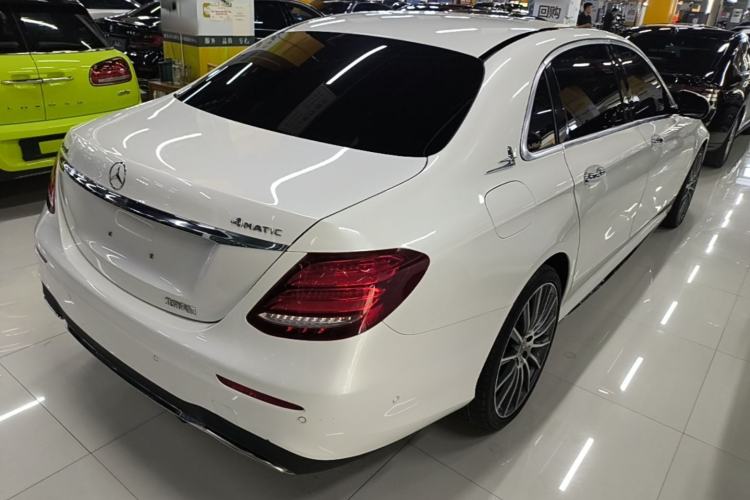Used Mercedes-Benz E-Class 2018 Facelift E 200 L Sport 4MATIC Rear Right 45 Deg