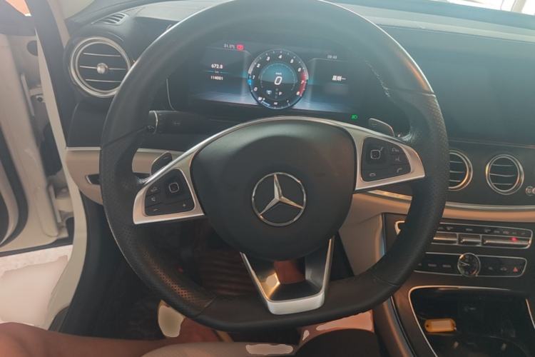 Used Mercedes-Benz E-Class 2018 E 300 L Sporty and Stylish Model Steering Wheel