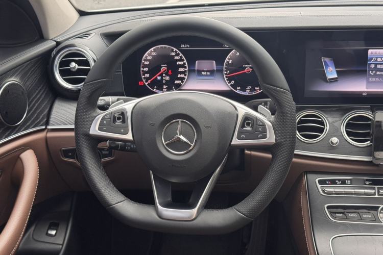 Used Mercedes-Benz E-Class 2018 E 300 L Sporty and Stylish Model Steering Wheel