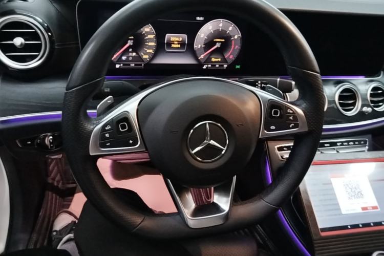Used Mercedes-Benz E-Class 2018 Facelift E 200 L Sport Edition Steering Wheel