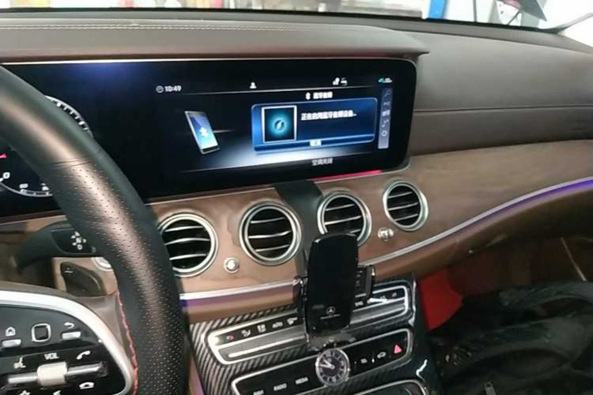 Used Mercedes-Benz E-Class 2019 Facelifted E 300 L Stylish Version Audio And AC Panel