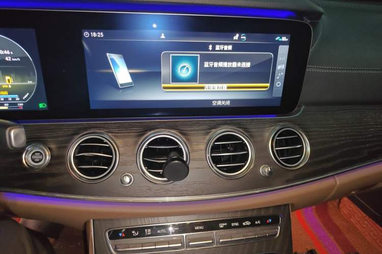 Used Mercedes-Benz E-Class 2019 Restyled E 300 L Sporty and Stylish Edition Audio And AC Panel