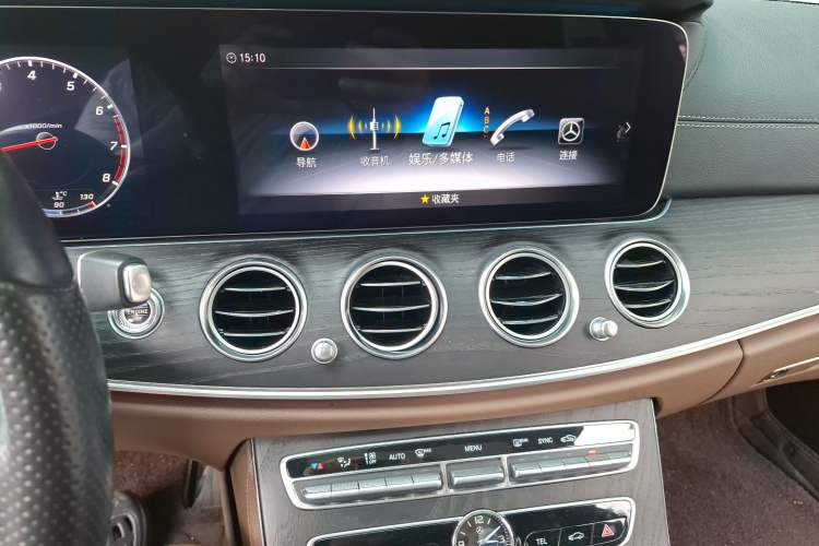 Used Mercedes-Benz E-Class 2019 Restyled E 300 L Sporty and Stylish Edition Audio And AC Panel