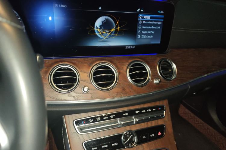 Used Mercedes-Benz E-Class 2019 Facelifted E 300 L Stylish Version Audio And AC Panel