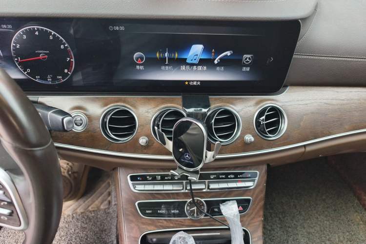 Used Mercedes-Benz E-Class 2019 Facelifted E 300 L Stylish Version Audio And AC Panel