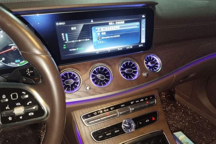 Used Mercedes-Benz E-Class 2019 E 260 L Audio And AC Panel