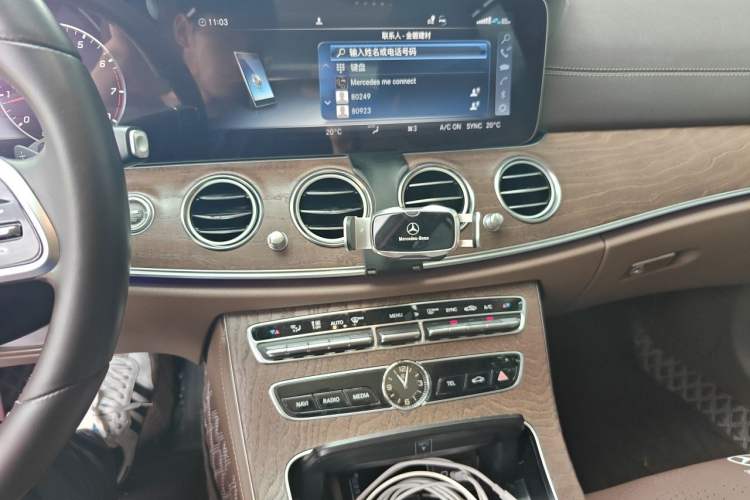 Used Mercedes-Benz E-Class 2019 E 300 L Luxury Model Audio And AC Panel