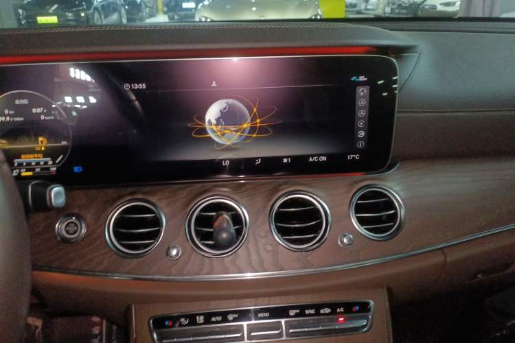 Used Mercedes-Benz E-Class 2019 Facelifted E 300 L Stylish Version Audio And AC Panel