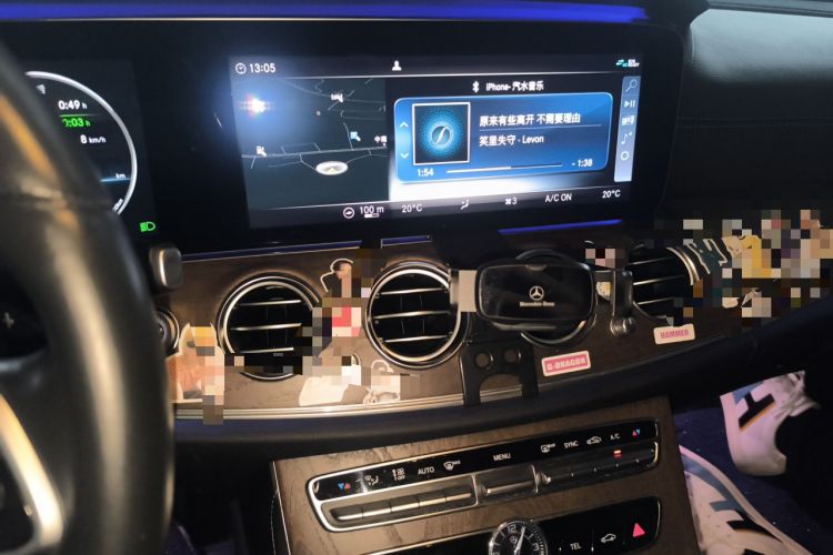 Used Mercedes-Benz E-Class 2019 E 260 L 4MATIC Audio And AC Panel