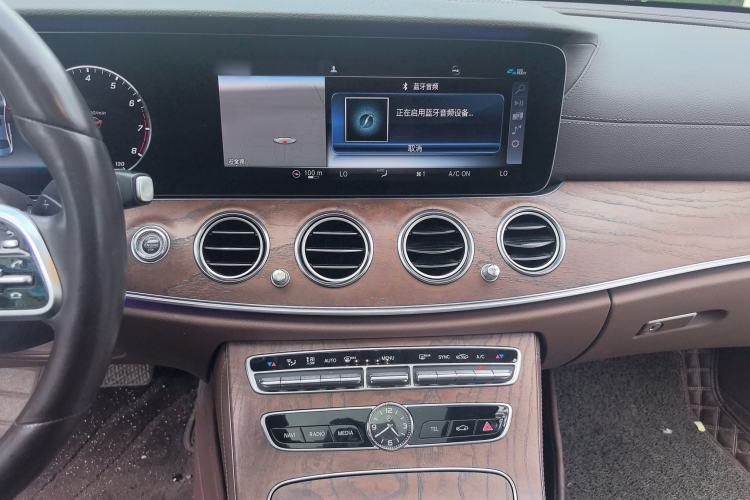 Used Mercedes-Benz E-Class 2019 Facelifted E 300 L Stylish Version Audio And AC Panel