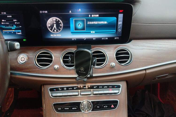 Used Mercedes-Benz E-Class 2019 E 300 L Stylish Model Audio And AC Panel