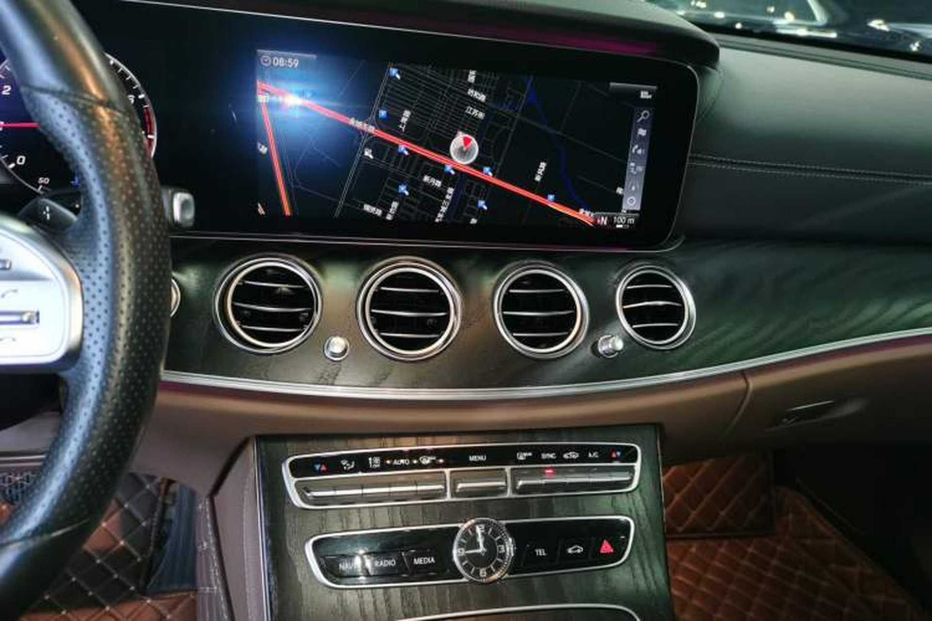 Used Mercedes-Benz E-Class 2019 E 300 L Sport Luxury Edition Audio And AC Panel