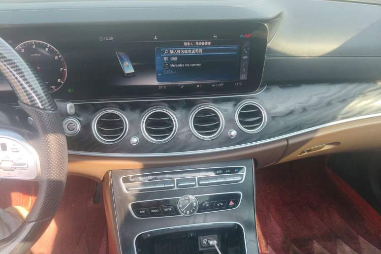 Used Mercedes-Benz E-Class 2019 E 200 L Sport Edition Audio And AC Panel