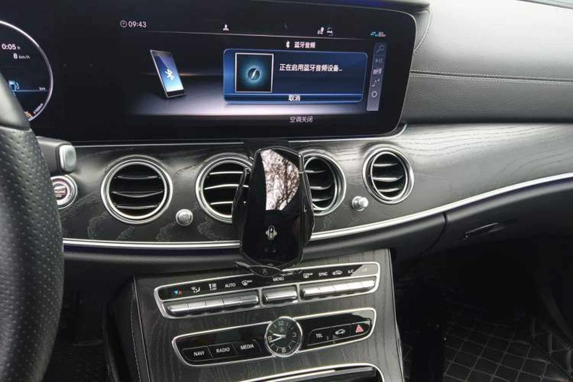Used Mercedes-Benz E-Class 2019 E 300 L Sporty and Stylish Model Audio And AC Panel