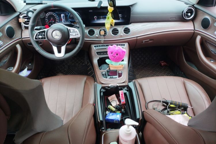 Used Mercedes-Benz E-Class 2019 Facelifted E 300 L Stylish Version Audio And AC Panel