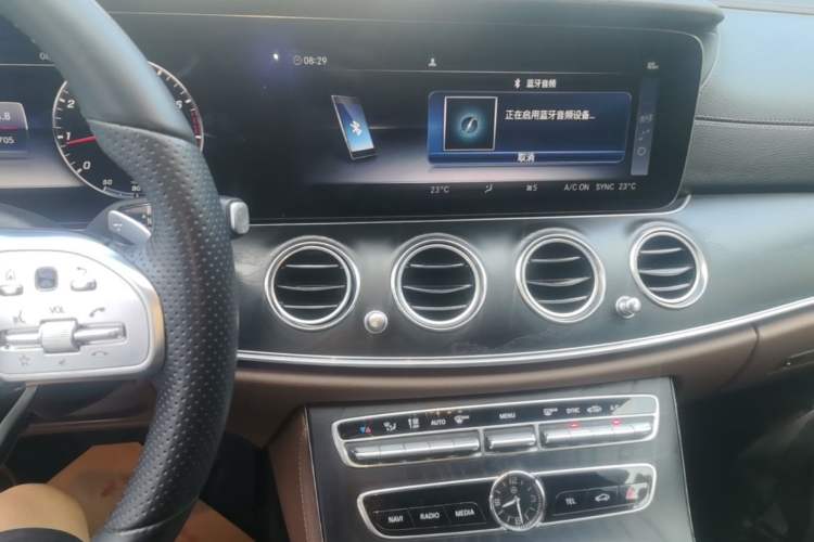 Used Mercedes-Benz E-Class 2019 E 200 L Sport Edition Audio And AC Panel
