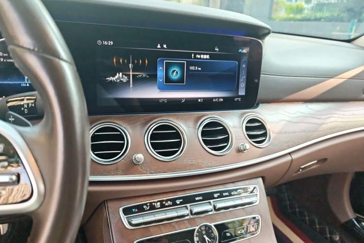 Used Mercedes-Benz E-Class 2019 Facelifted E 300 L Stylish Version Audio And AC Panel