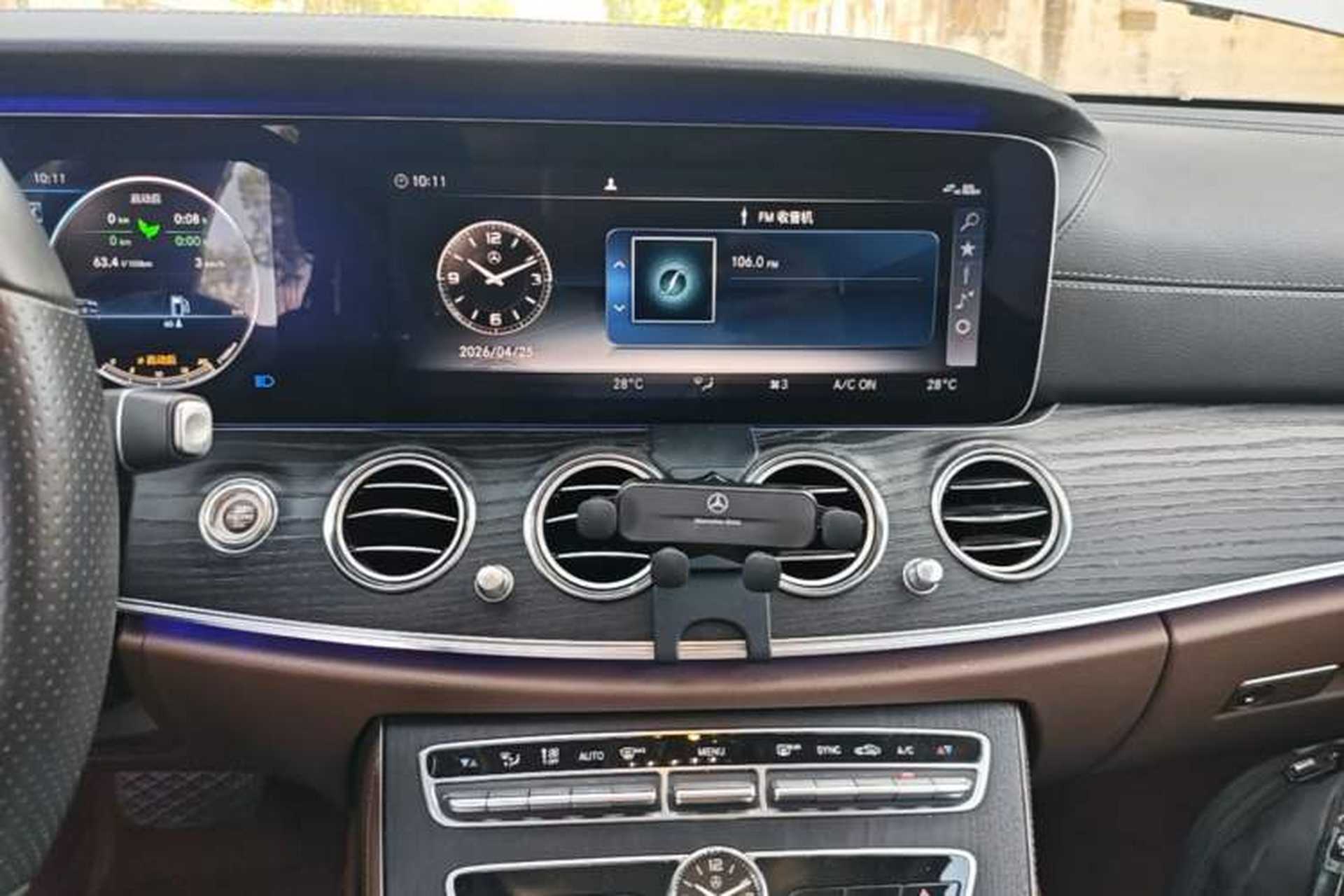 Used Mercedes-Benz E-Class 2019 E 260 L Sport Edition Audio And AC Panel