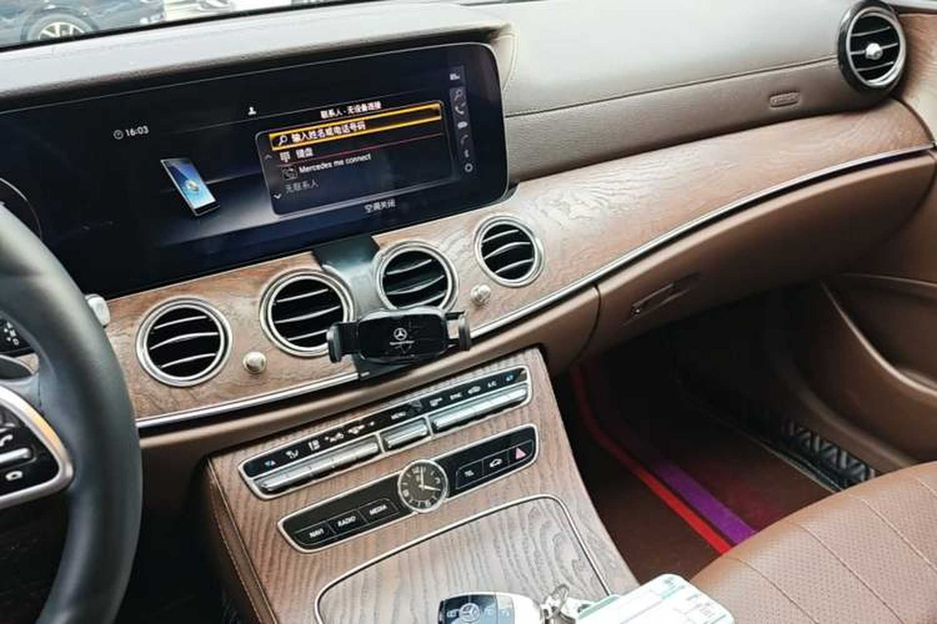 Used Mercedes-Benz E-Class 2019 E 200 L Audio And AC Panel
