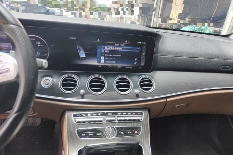 Used Mercedes-Benz E-Class 2019 Restyled E 300 L Sport Luxury Edition Audio And AC Panel