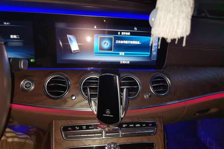 Used Mercedes-Benz E-Class 2019 Facelifted E 300 L Stylish Version Audio And AC Panel