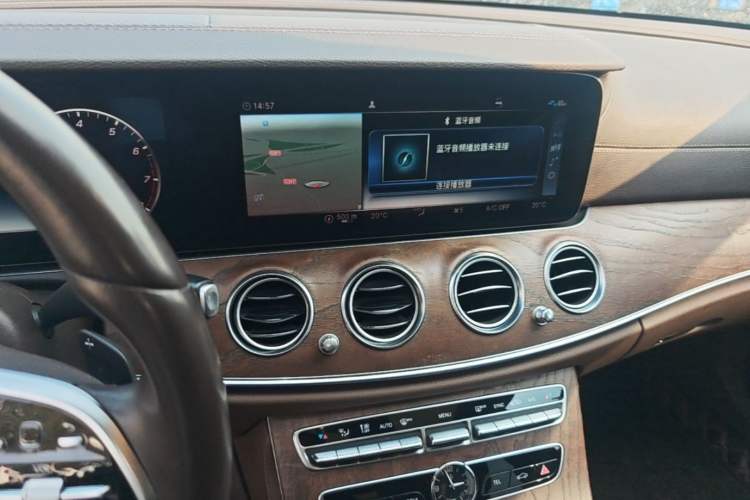 Used Mercedes-Benz E-Class 2019 Facelifted E 300 L Stylish Version Audio And AC Panel