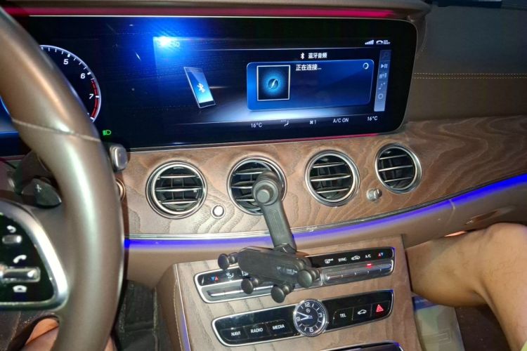 Used Mercedes-Benz E-Class 2019 Facelifted E 300 L Stylish Version Audio And AC Panel