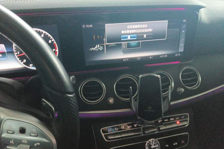 Used Mercedes-Benz E-Class 2019 Restyled E 300 L Sporty and Stylish Edition Audio And AC Panel