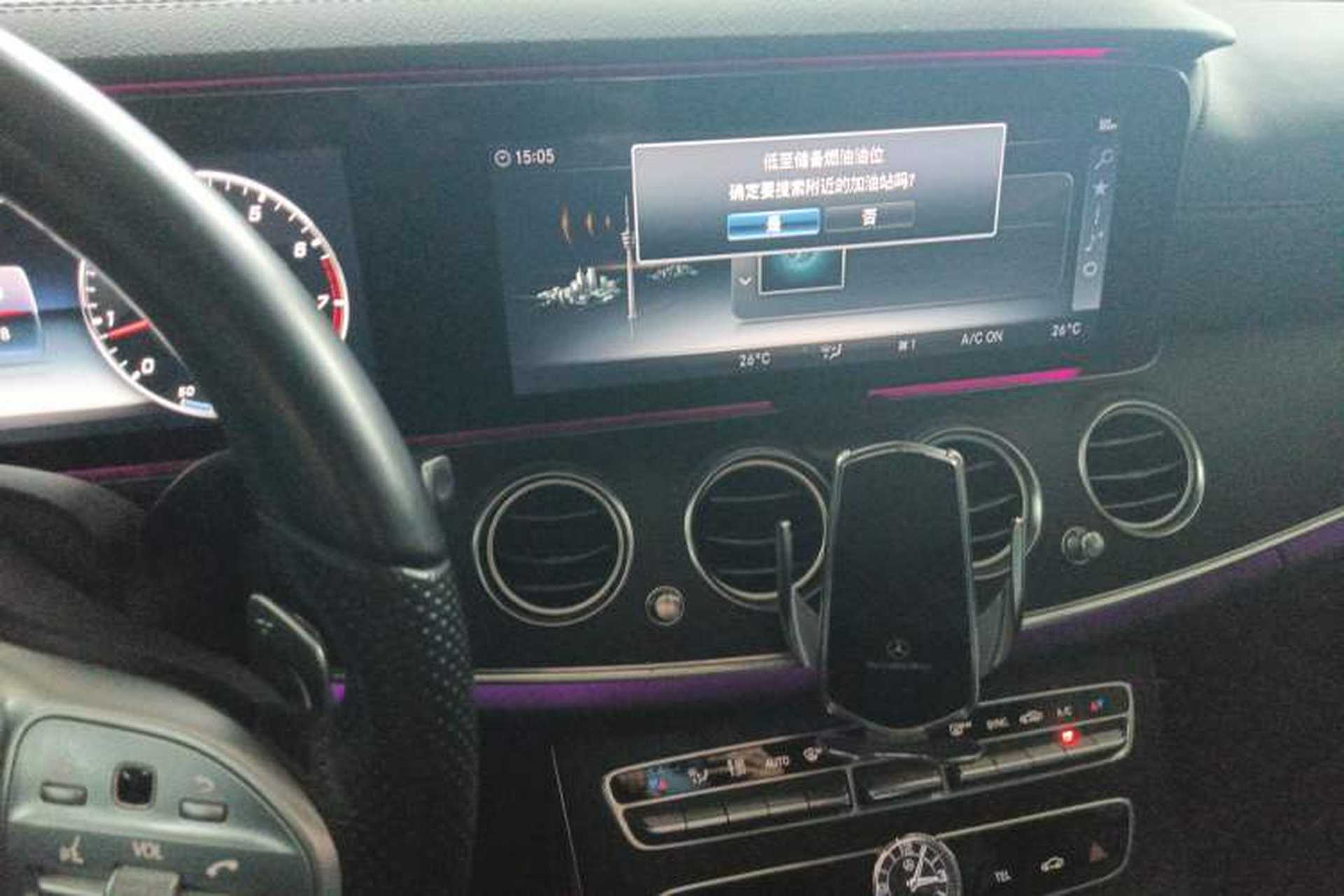 Used Mercedes-Benz E-Class 2019 Restyled E 300 L Sporty and Stylish Edition Audio And AC Panel