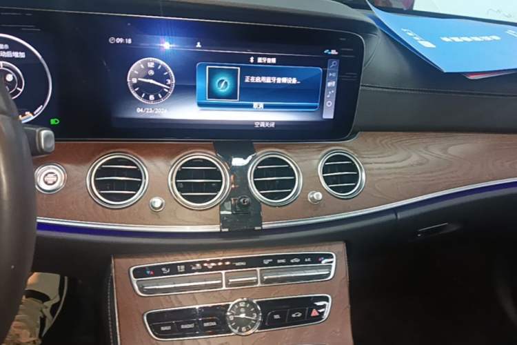 Used Mercedes-Benz E-Class 2019 Facelifted E 300 L Stylish Version Audio And AC Panel
