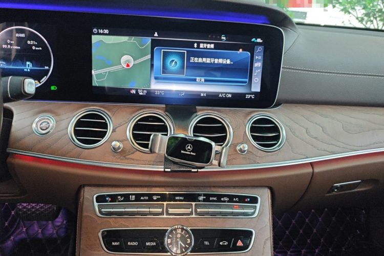 Used Mercedes-Benz E-Class 2019 Facelifted E 300 L Stylish Version Audio And AC Panel