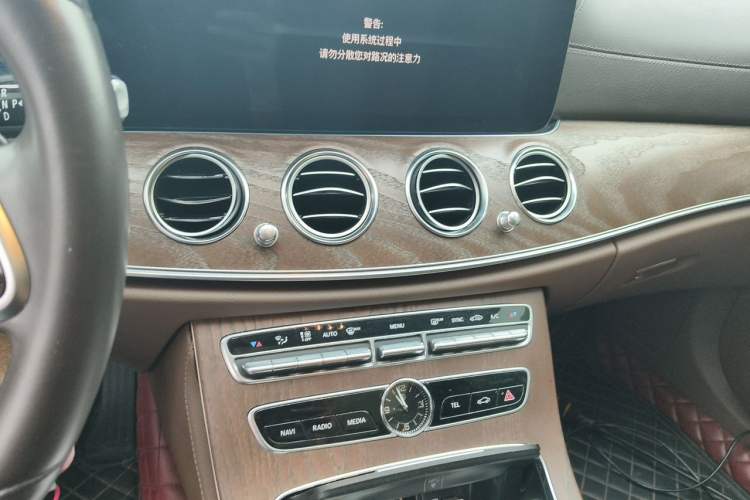 Used Mercedes-Benz E-Class 2019 E 300 L Stylish Model Audio And AC Panel