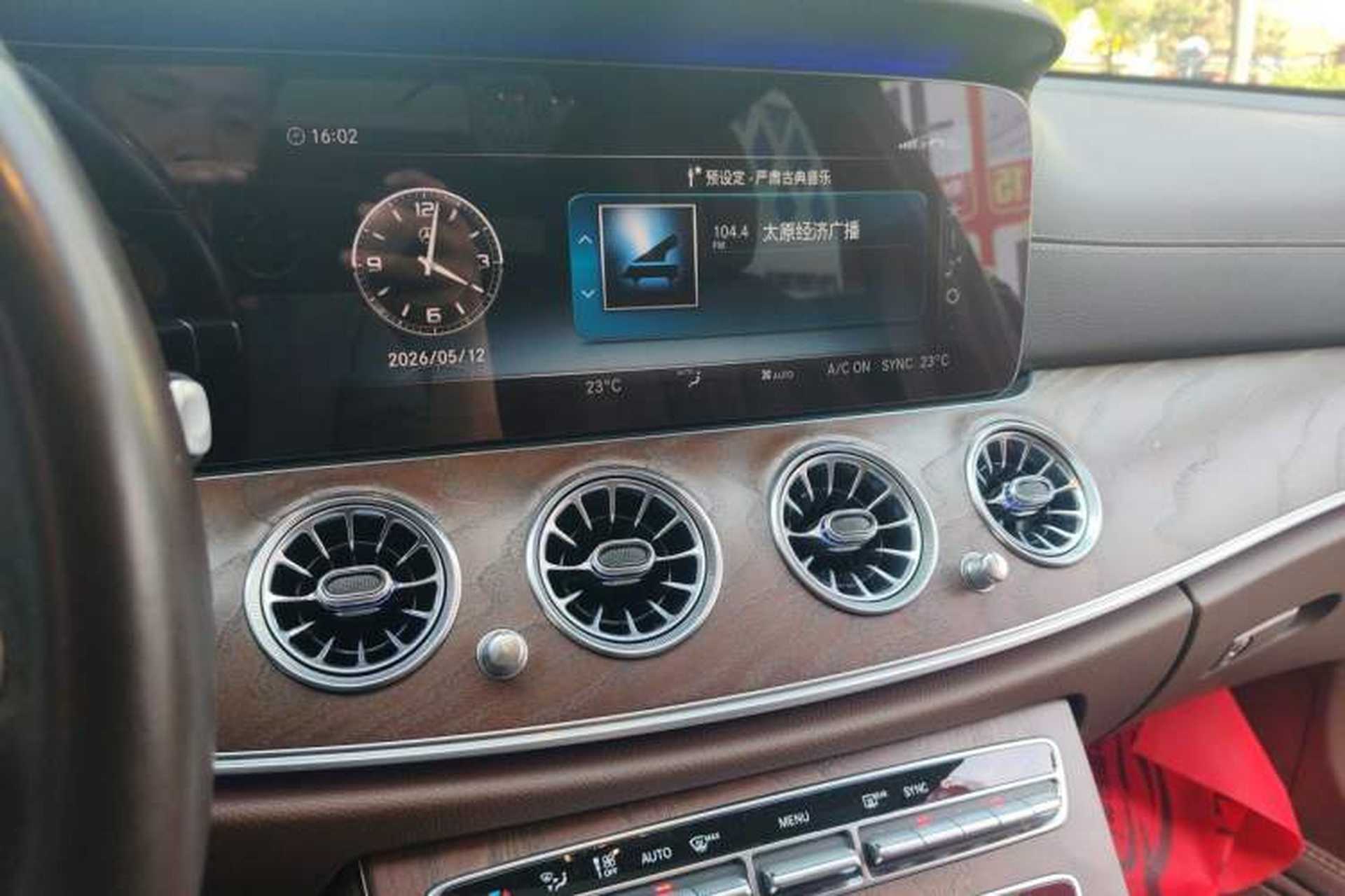 Used Mercedes-Benz E-Class 2019 Facelifted E 300 L Stylish Version Audio And AC Panel