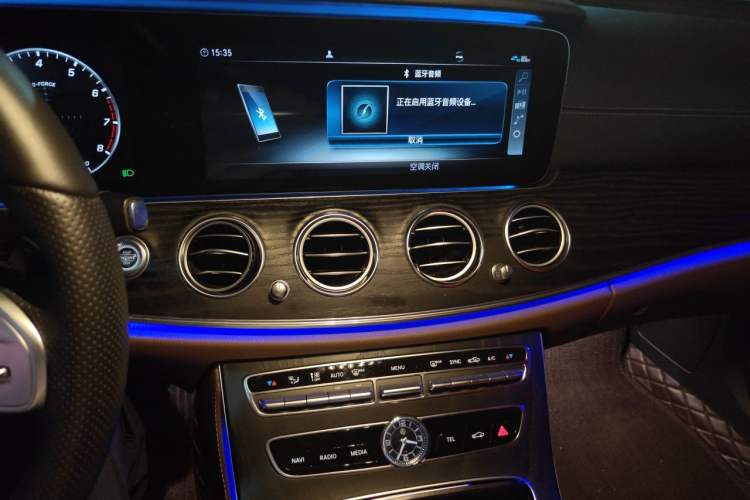 Used Mercedes-Benz E-Class 2019 Restyled E 300 L Sporty and Stylish Edition Audio And AC Panel