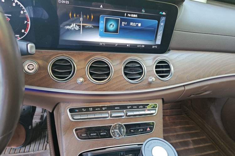 Used Mercedes-Benz E-Class 2019 Restyled E 300 L Sporty and Stylish Edition Audio And AC Panel