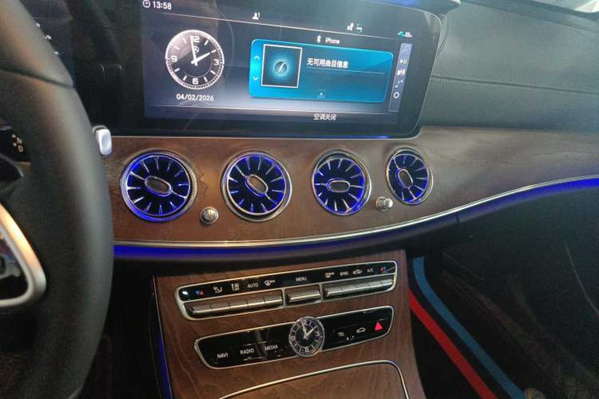 Used Mercedes-Benz E-Class 2019 E 300 L Stylish Model Audio And AC Panel