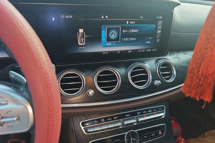 Used Mercedes-Benz E-Class 2019 E 200 L Sport Edition Audio And AC Panel