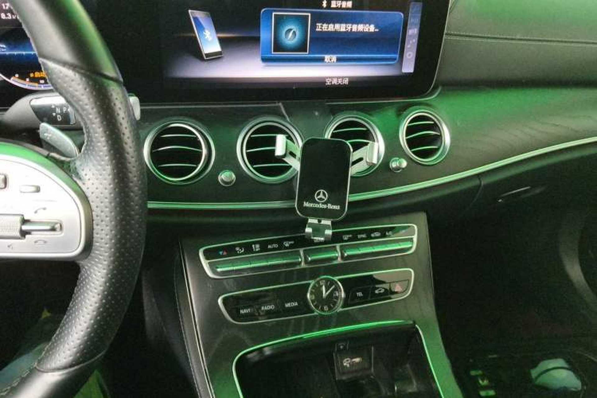 Used Mercedes-Benz E-Class 2019 E 300 L Sporty and Stylish Model Audio And AC Panel