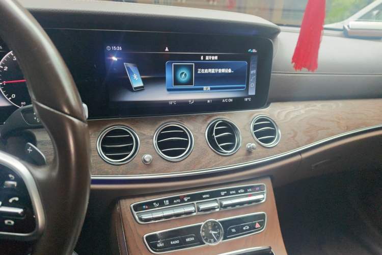 Used Mercedes-Benz E-Class 2019 Facelifted E 300 L Stylish Version Audio And AC Panel