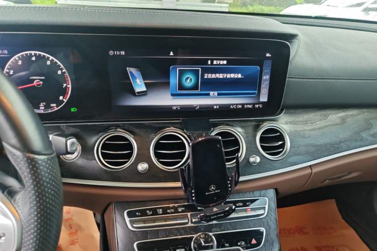 Used Mercedes-Benz E-Class 2019 E 200 L Sport Edition Audio And AC Panel