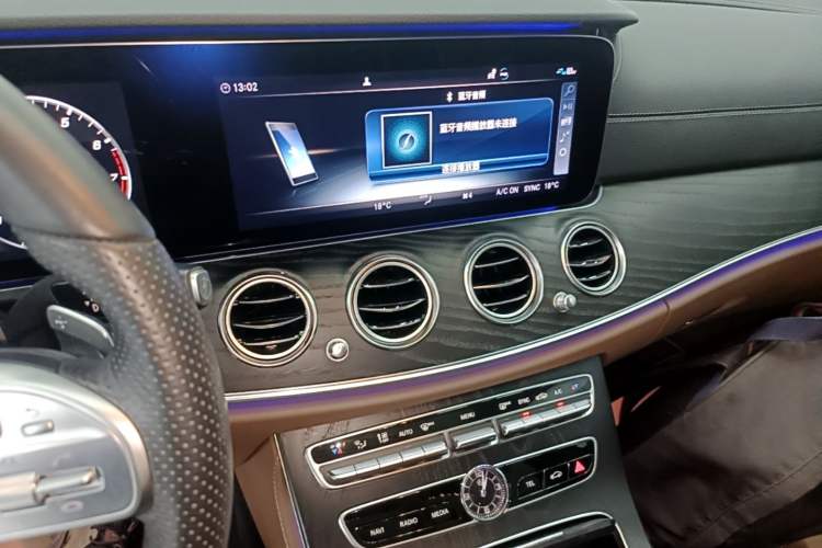 Used Mercedes-Benz E-Class 2019 Restyled E 300 L Sporty and Stylish Edition Audio And AC Panel