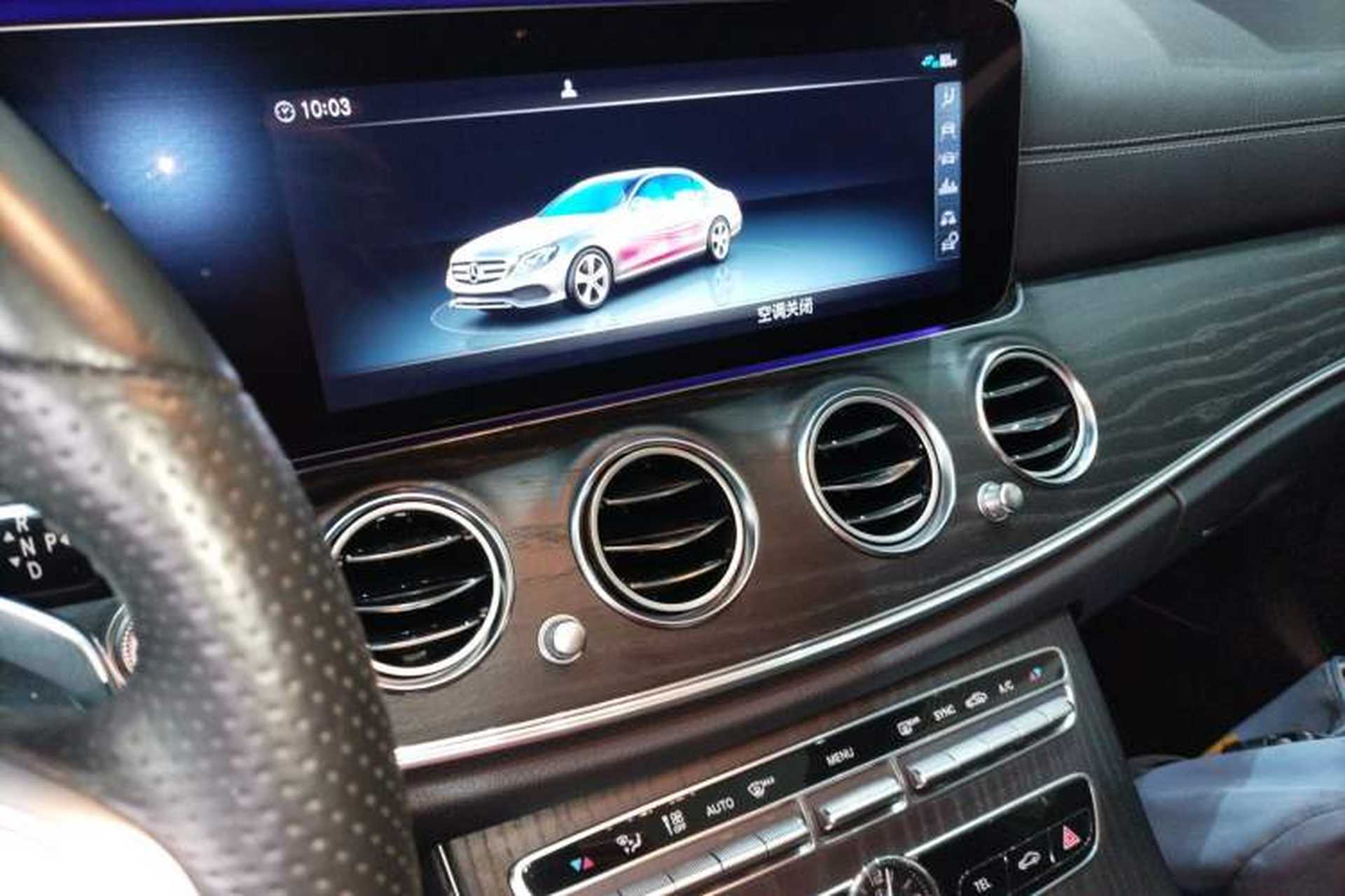 Used Mercedes-Benz E-Class 2019 Restyled E 300 L Sporty and Stylish Edition Audio And AC Panel