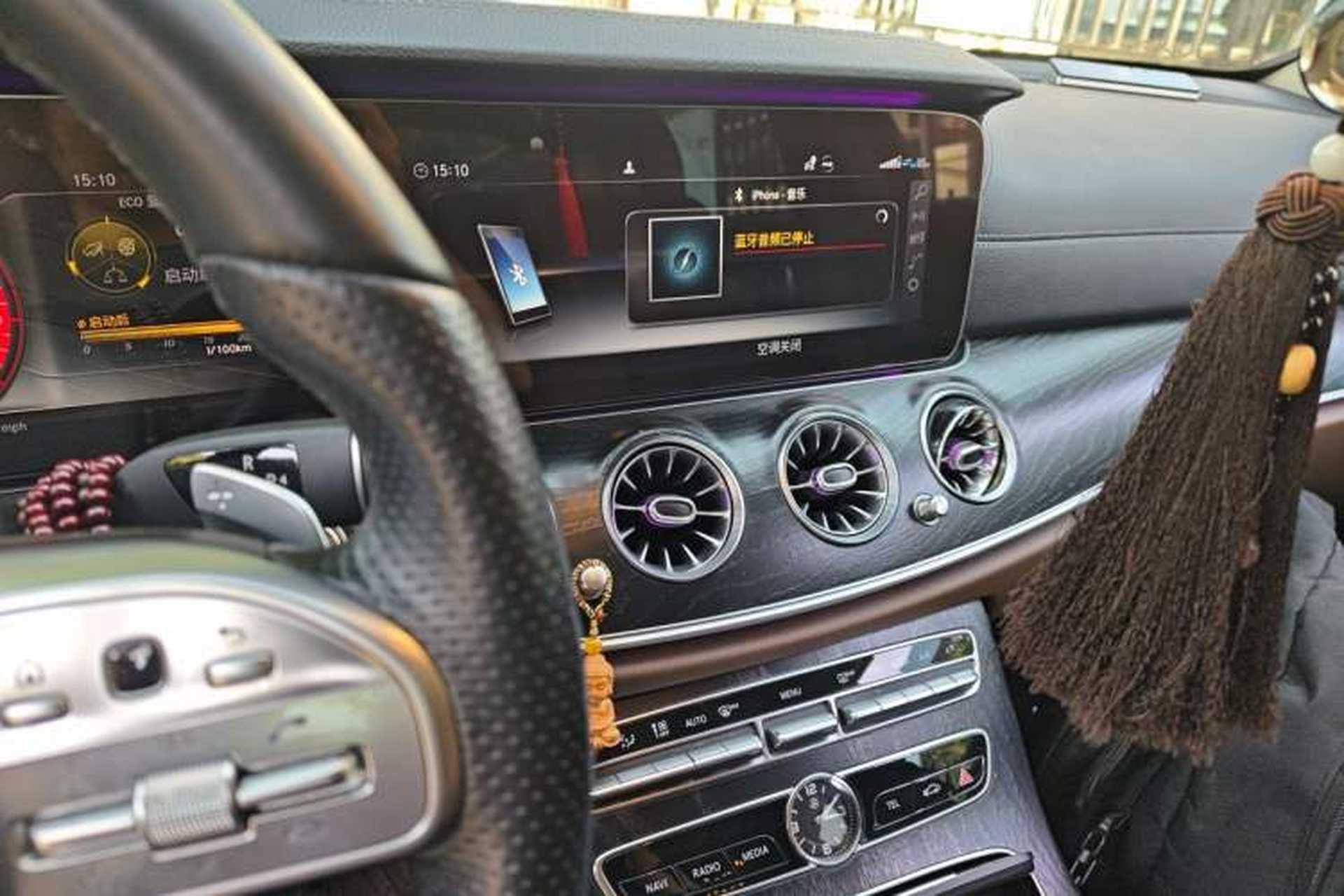 Used Mercedes-Benz E-Class 2019 E 300 L Sport Luxury Edition Audio And AC Panel