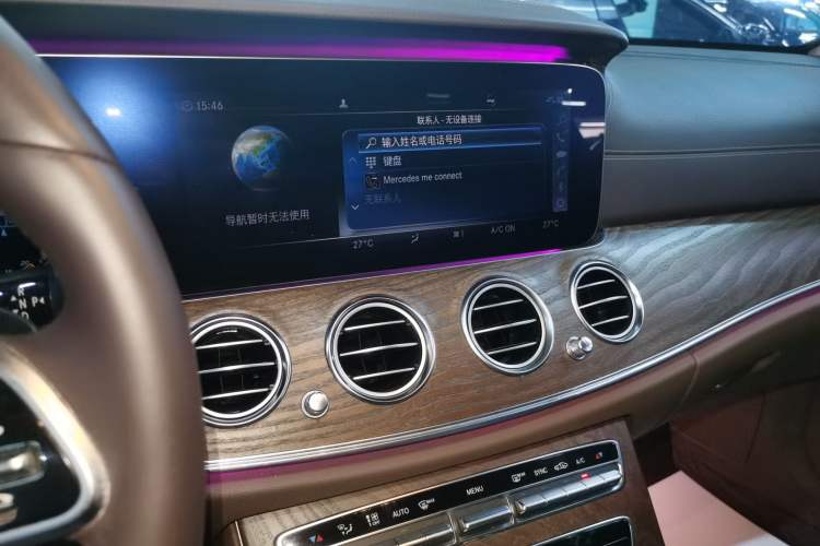 Used Mercedes-Benz E-Class 2019 E 200 L Audio And AC Panel