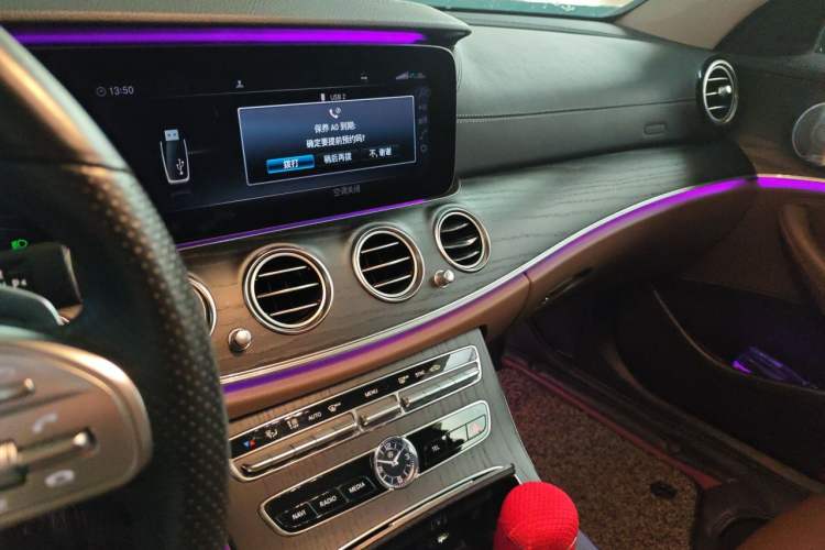 Used Mercedes-Benz E-Class 2019 Restyled E 300 L Sport Luxury Edition Audio And AC Panel