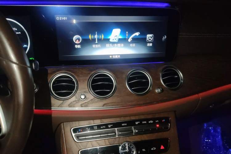 Used Mercedes-Benz E-Class 2019 Facelifted E 300 L Stylish Version Audio And AC Panel