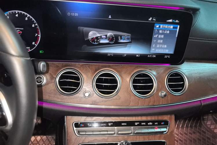 Used Mercedes-Benz E-Class 2019 E 300 L Luxury Model Audio And AC Panel