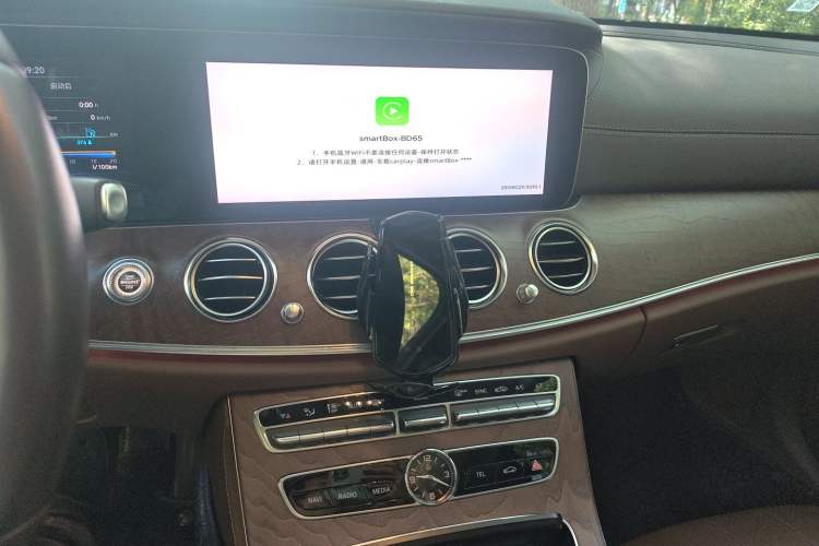 Used Mercedes-Benz E-Class 2019 Facelifted E 300 L Stylish Version Audio And AC Panel